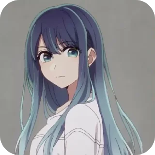 🧐 emoji Куракава Аканэ Telegram sticker 12 of 18