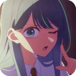 🤓 emoji Куракава Аканэ Telegram sticker 11 of 18