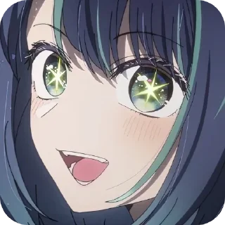 💇 emoji Куракава Аканэ Telegram sticker 8 of 18