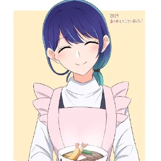 👄 emoji Куракава Аканэ Telegram sticker 15 of 18