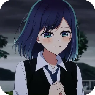 😣 emoji Куракава Аканэ Telegram sticker 16 of 18