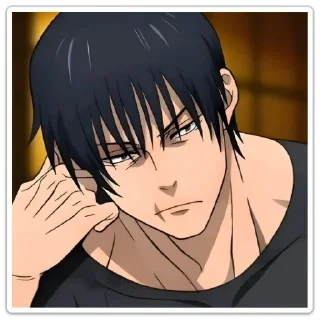 😠 emoji Toji @bearotar03 Telegram sticker 4 of 35