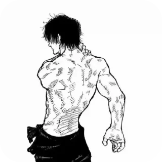 Sticker from Toji