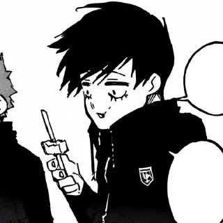 🥴 emoji Блю лок как состояние души Telegram sticker 16 of 106