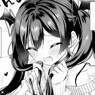 ☺️ emoji ♡黒人少女♡ @qkssly Telegram sticker 4 of 19