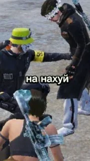 Sticker from PUBG MIKKI
