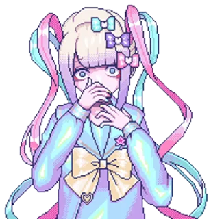 😫 emoji ♫NSO♫ by: @kagome01011 Telegram sticker 19 of 76