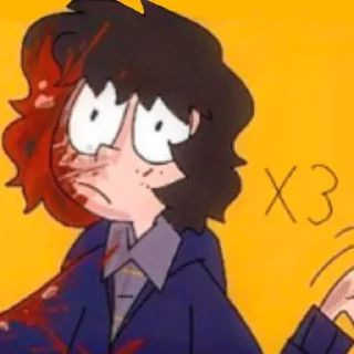 🤔 emoji олух майк @sozdat_stikery_bot Telegram sticker 8 of 44