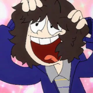 😆 emoji олух майк @sozdat_stikery_bot Telegram sticker 6 of 44