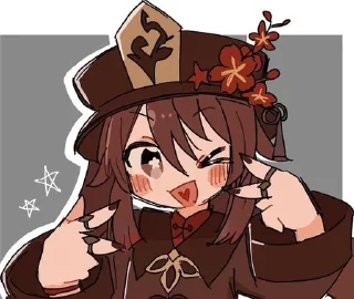 Sticker from Ху Тао <3
