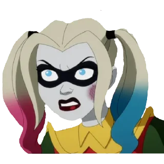 👹 emoji Харли Квинн Telegram sticker 21 of 112
