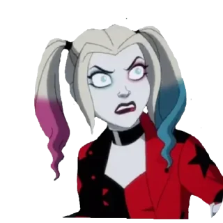 👊 emoji Харли Квинн Telegram sticker 8 of 112