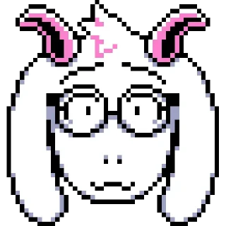 Sticker from Light Ralsei Pack (part 2/2)