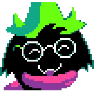 Sticker from Dark Ralsei Pack (part 1/2) @RalseiFanNo2