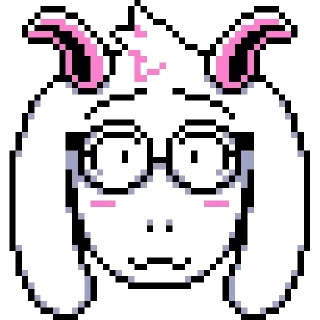 Sticker from Light Ralsei Pack (part 2/2)