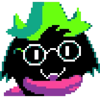 Sticker from Dark Ralsei Pack (part 1/2) @RalseiFanNo2
