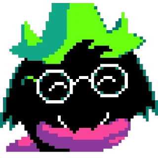 Sticker from Dark Ralsei Pack (part 1/2) @RalseiFanNo2