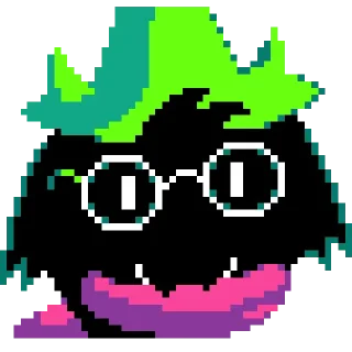 Sticker from Dark Ralsei Pack (part 1/2) @RalseiFanNo2
