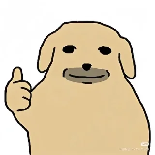 Sticker from DOG KAKAOTALK