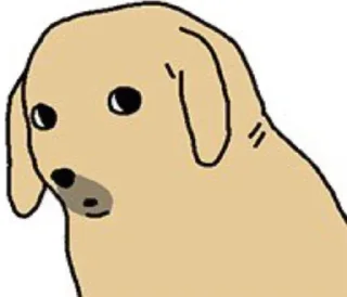 😳 emoji DOG KAKAOTALK Telegram sticker 8 of 48
