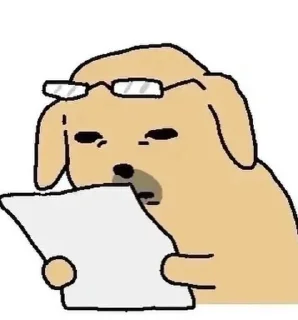 Sticker from DOG KAKAOTALK