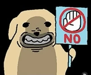😡 emoji DOG KAKAOTALK Telegram sticker 24 of 48
