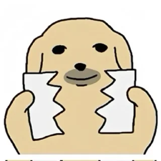 🤢 emoji DOG KAKAOTALK Telegram sticker 7 of 48