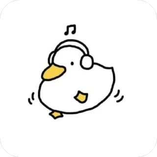 Sticker from Duck