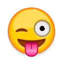😜 emoji я не знаю что это, но это странно 2 Telegram sticker 7 of 40