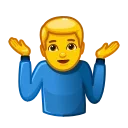 🤷‍♂️ emoji я не знаю что это, но это странно 2 Telegram sticker 19 of 40