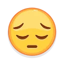 😔 emoji я не знаю что это, но это странно 2 Telegram sticker 23 of 40