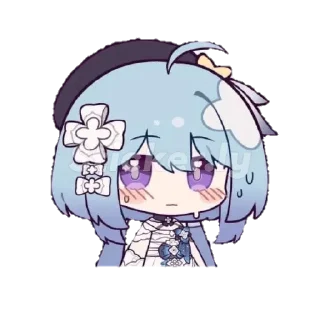 😓 emoji Honkai impact Telegram sticker 1 of 43