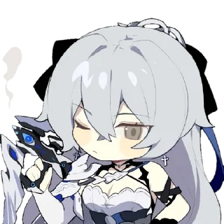 😮‍💨 emoji Honkai impact Telegram sticker 2 of 43