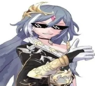 Sticker from Honkai impact!!