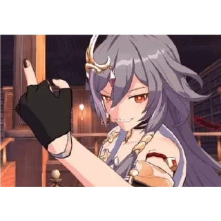 🖕 emoji Honkai impact Telegram sticker 24 of 43