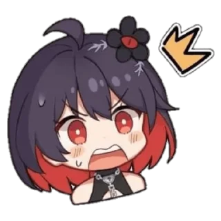 😵 emoji Honkai impact Telegram sticker 17 of 43