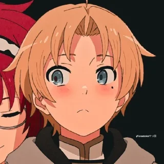 🫢 emoji Реинкарнация безработного Telegram sticker 16 of 35