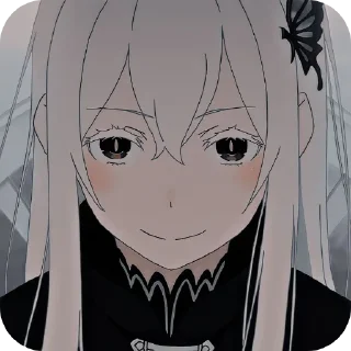 😈 emoji Re:zero  - vlax Telegram sticker 7 of 58