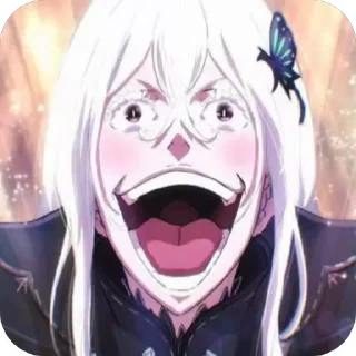 😫 emoji Re:zero  - vlax Telegram sticker 9 of 58