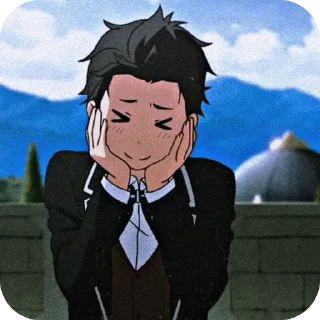 🥰 emoji Re:zero  - vlax Telegram sticker 16 of 58