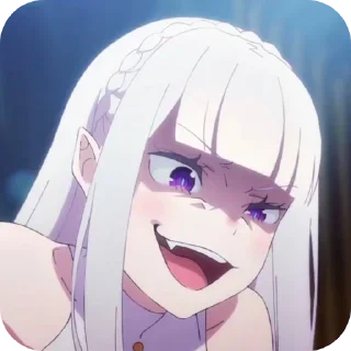 🤬 emoji Re:zero  - vlax Telegram sticker 12 of 58