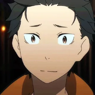 😦 emoji Re: Zero | by @qwanderq Telegram sticker 6 of 120