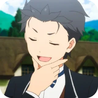 😸 emoji Re:zero  - vlax Telegram sticker 18 of 58