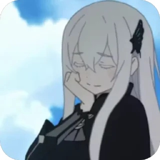 🙂 emoji Re:zero  - vlax Telegram sticker 8 of 58
