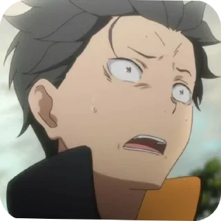 😨 emoji Re: Zero | by @qwanderq Telegram sticker 8 of 120