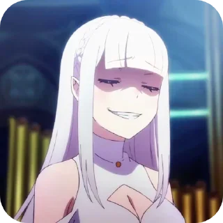 🤭 emoji Re:zero  - vlax Telegram sticker 11 of 58