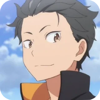 😌 emoji Re: Zero | by @qwanderq Telegram sticker 5 of 120