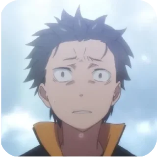 😨 emoji Re: Zero | by @qwanderq Telegram sticker 11 of 120