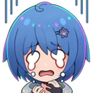 😭 emoji Planya & Mana pack Telegram sticker 5 of 39