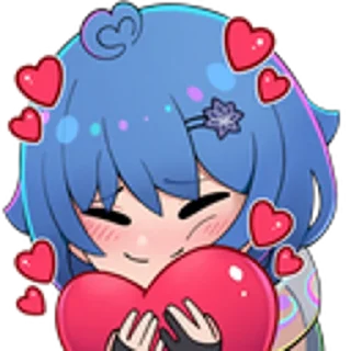 ❤️ emoji Planya & Mana pack Telegram sticker 13 of 39